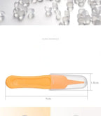 Baby Nose Cleaner Tool Toddler Nasal Cavity Care Supplies Kids Safety Tweezers Cleaning Forceps Baby Essentials Plastic Tweezers