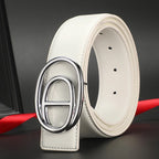 Wide 3.8cm Famous Brand Belt Men High Quality Luxury Genuine Leather Belts for Men Strap Metal Belt Fashion Women's Belt jeans