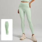 tichers Women High Waist Yoga Leggings Butt Lifting Tummy Control No Through Soft Quick Dry Workout Leggings Gym Running Fitness