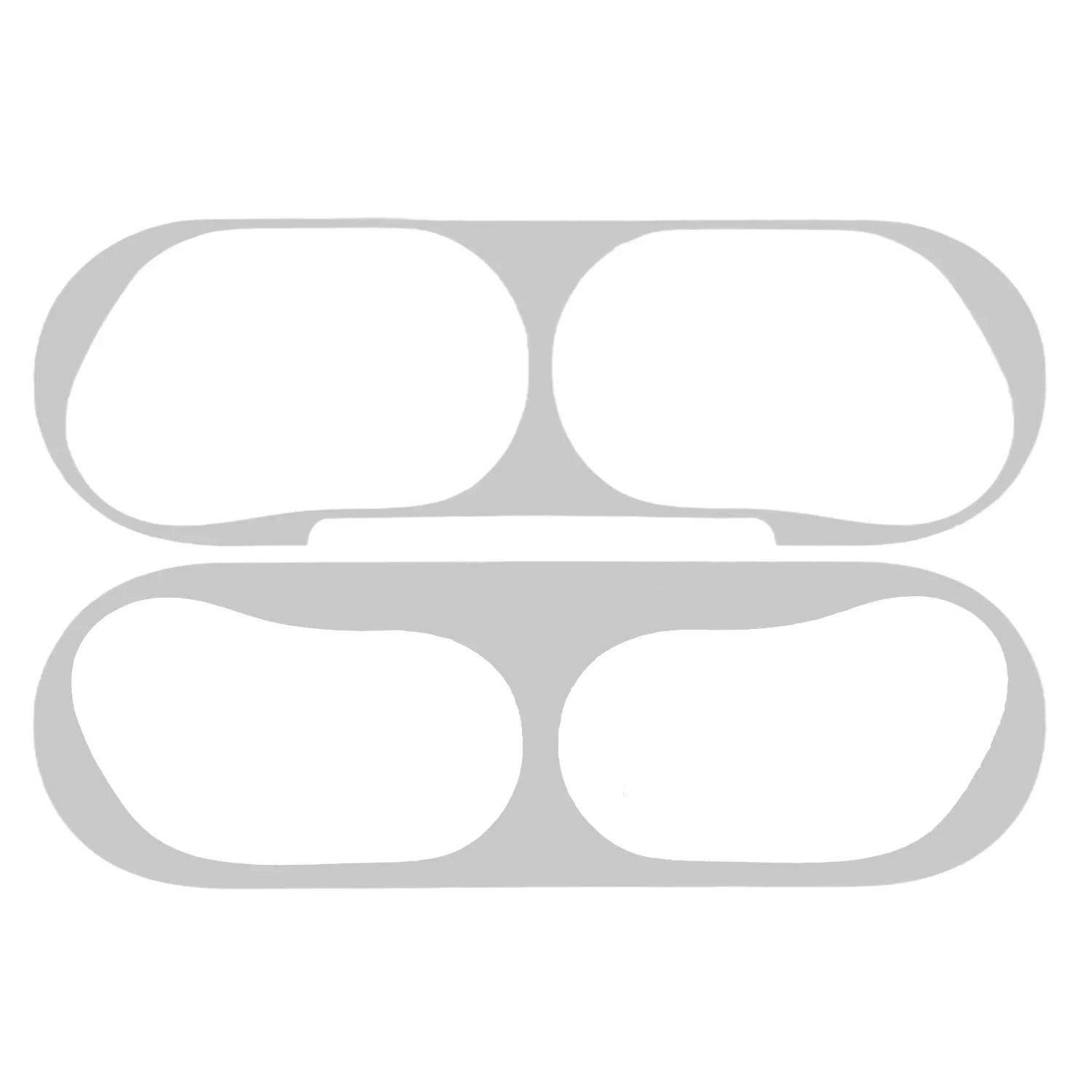 1-4Sets Metal Dustproof Sticker for Airpods Pro 3 Guard Ultra Thin Anti-Scratch Film Protector for Airpod Pro3 Case Accessories