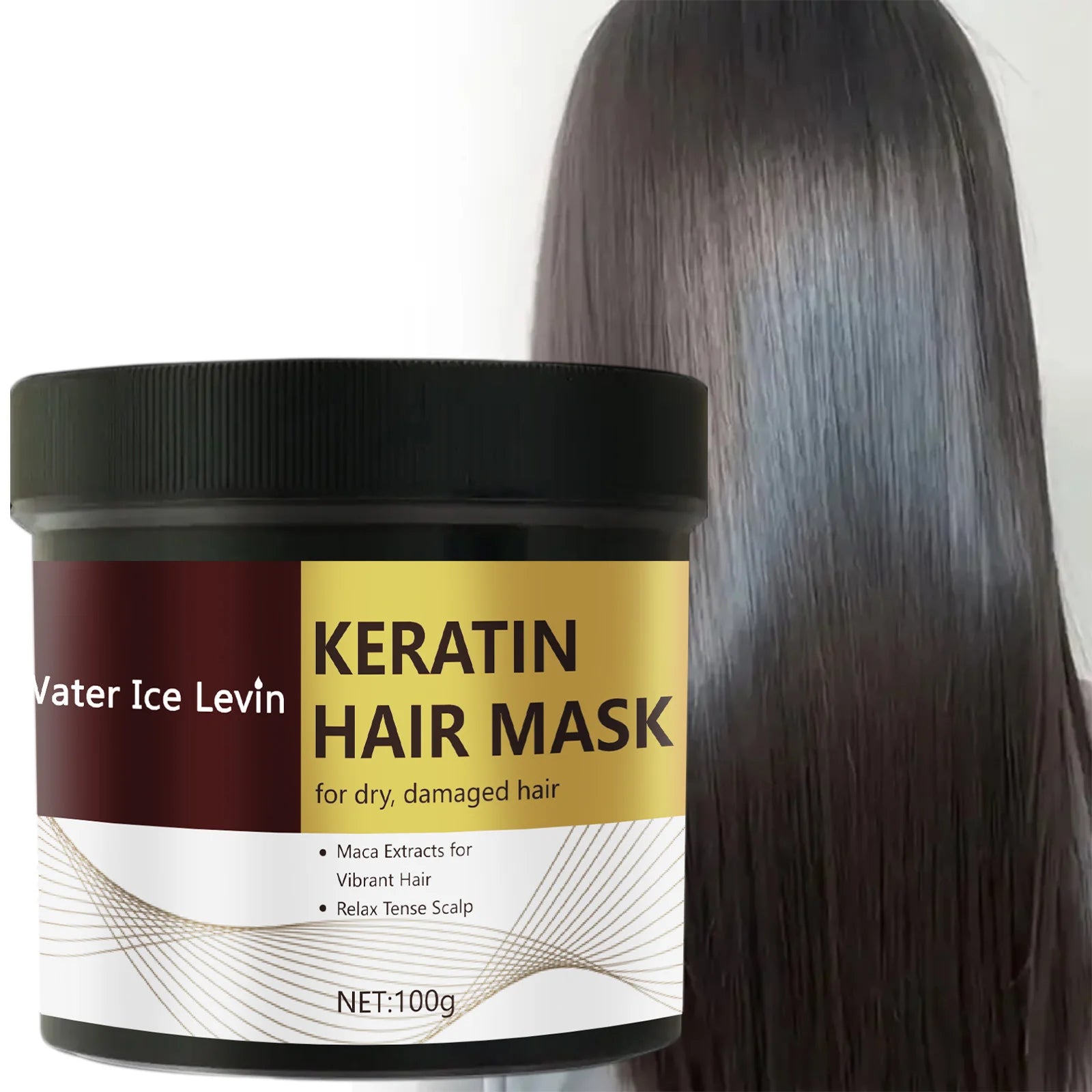 Magical Keratin Hair Mask 5 Seconds Fast Repair Damaged Frizzy Hair Soft Smooth Shiny Straightening Deep Moisturizing Hair Care Main image