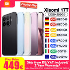 Global Version Xiaomi 17T Mobile Phones HDR10 6.59 'AMOLED Display 50MP Leica Summilux Lens 650OmAh Battery Xiaomi HyperAI Smartphone