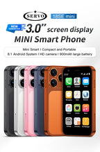 SERVO 18SE MINI Android Smartphone 3G WCDMA Dual SIM Card 2GB+16GB Play Store Face Unlock GPS WiFi Hotspot 3.0" Small Cellphone