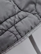 Autumn Winter Women Standing Collar Light weight Sleeveless Cotton Coat Vest Women Pocket Decoration Tank Top