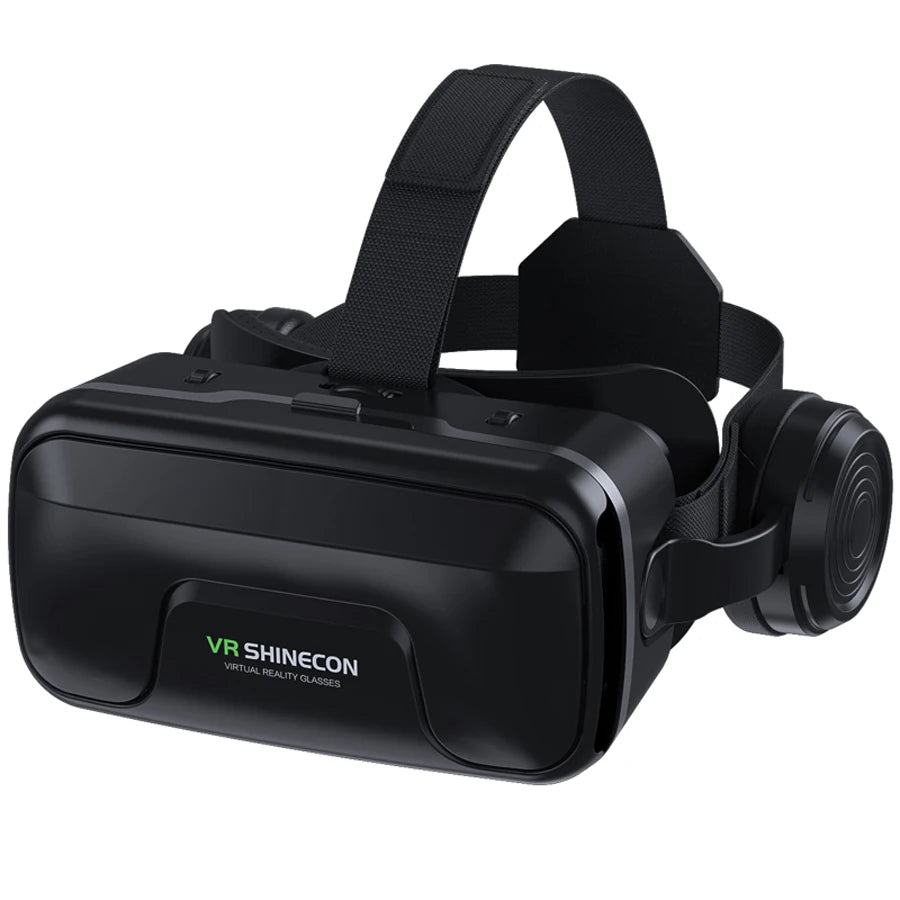 Shinecon Viar Virtual Reality VR Glasses Headset 3D Device Helmet Goggles Lenses For Smartphone Smart Phone Game Cell Mobile Set