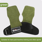 2Pcs Gym Gloves Fitness Hand Palm Protection Equipment Anti Slip Wear-resistant Wrist Protection Hard Pull Grip Strength Gloves