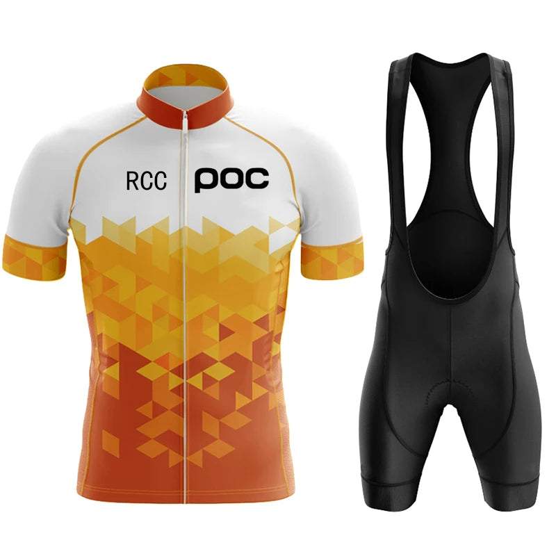 2025 Bike Shirts Summer Bicycle Clothing Men Road Bike Wear Racing Clothes Breathable Cycling Jersey Set Ropa Ciclismo Maillot