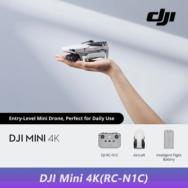 DJI Mini 4K Drone Camera 249g 3-Axis Gimbal Stabilization 10km Video Transmission Auto Return Resistance Long Battery Original C0