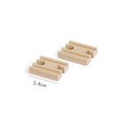 Wooden Train Track Assembly Toys For All Thomas Trains Car Bridge Piers Traffic Light Beech Wooden Railway Kid Creative Toy