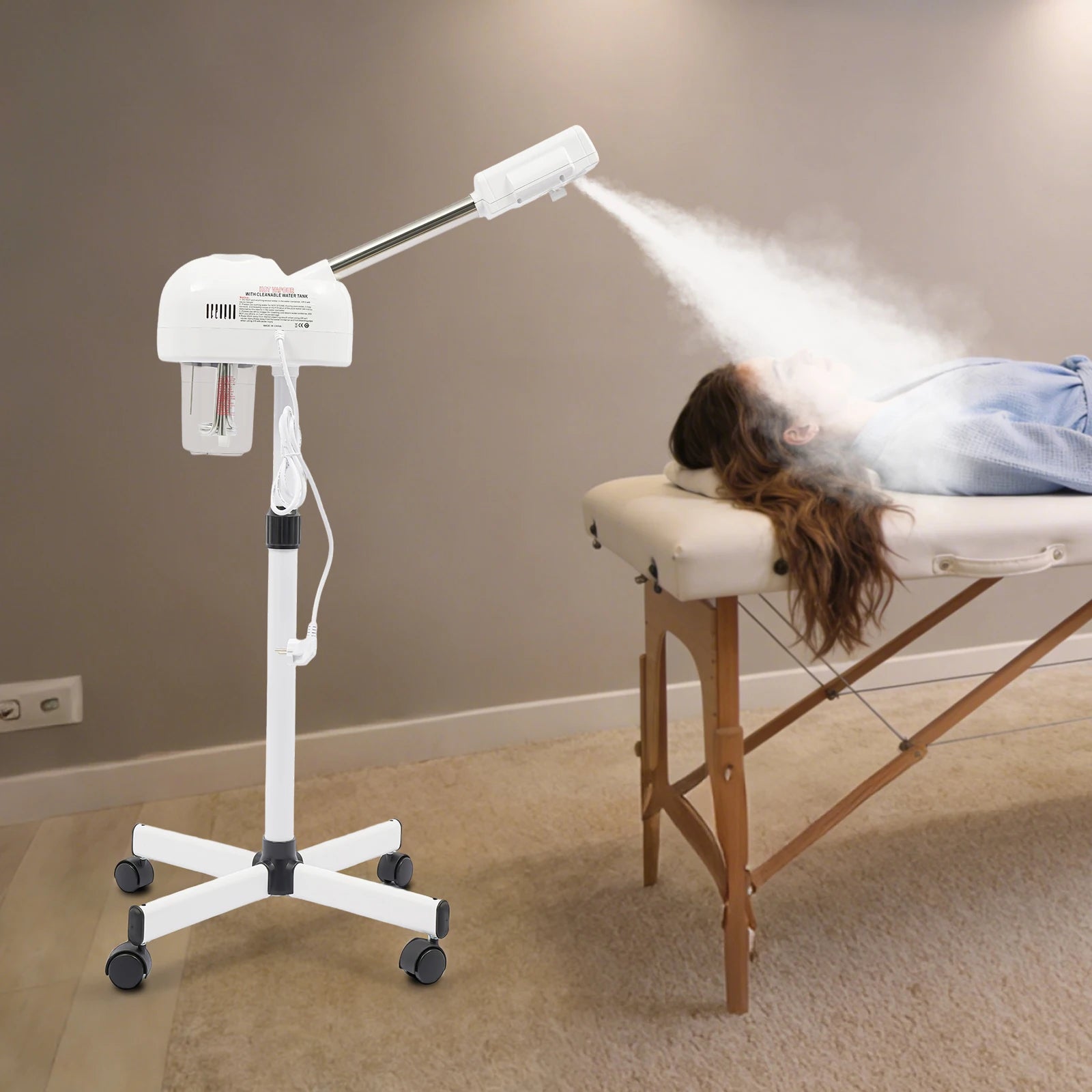 Professional 2 In 1 Ozone Facial Steamer with Automatic Power-Off Protection for Home Beauty Salon Spa Skin Care Main image