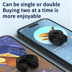 Wireless Headphones Bluetooth 5.3 Earphones With Mic Single in-Ear Sports Waterproof TWS Earbuds Bluetooth Handsfree Headset