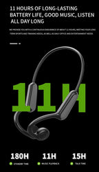 Lenovo New Real Bone Conduction Sport Headphone Wireless Earphone Bluetooth-compatible Headset Hands-free With Mic For Running