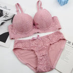 DaiNaFang New Sexy Bras Set Push Up Underwear For Women Adjustable Breathable Design Sweat Absorbing Upper Tray BC Cup Lingerie