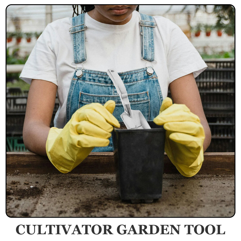 Aluminium Alloy Garden Hand Shovel Lightweight Portable Digging Tool for Planting Soil Cultivator Outdoor Camping Hiking