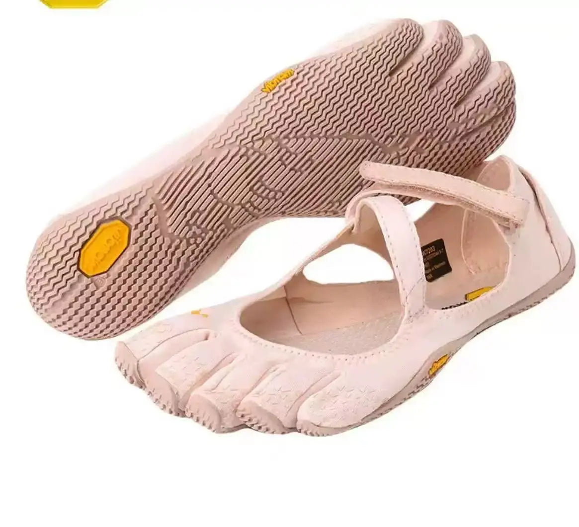 VI-B Women Classic Professional FiveFingers Shoes Fitness Yoga Dance Soft Sole Non-Slip Quick-Drying Sports Split-toe Sneakers