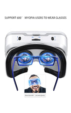 Shinecon Viar Virtual Reality VR Glasses Headset 3D Device Helmet Goggles Lenses For Smartphone Smart Phone Game Cell Mobile Set