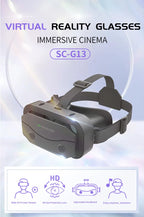 VR Glasses 3D Virtual Reality Headset Devices Helmet Lenses Goggles Smart For Smartphones Phone Cell Mobile Game Viar Viewer Set