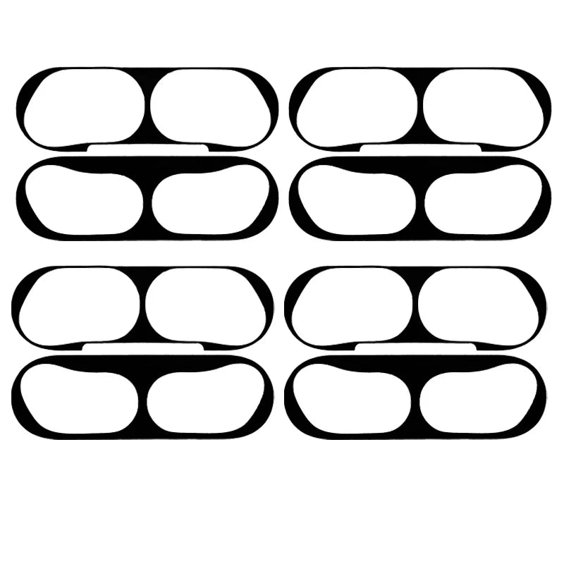 1-4Sets Metal Dustproof Sticker for Airpods Pro 3 Guard Ultra Thin Anti-Scratch Film Protector for Airpod Pro3 Case Accessories