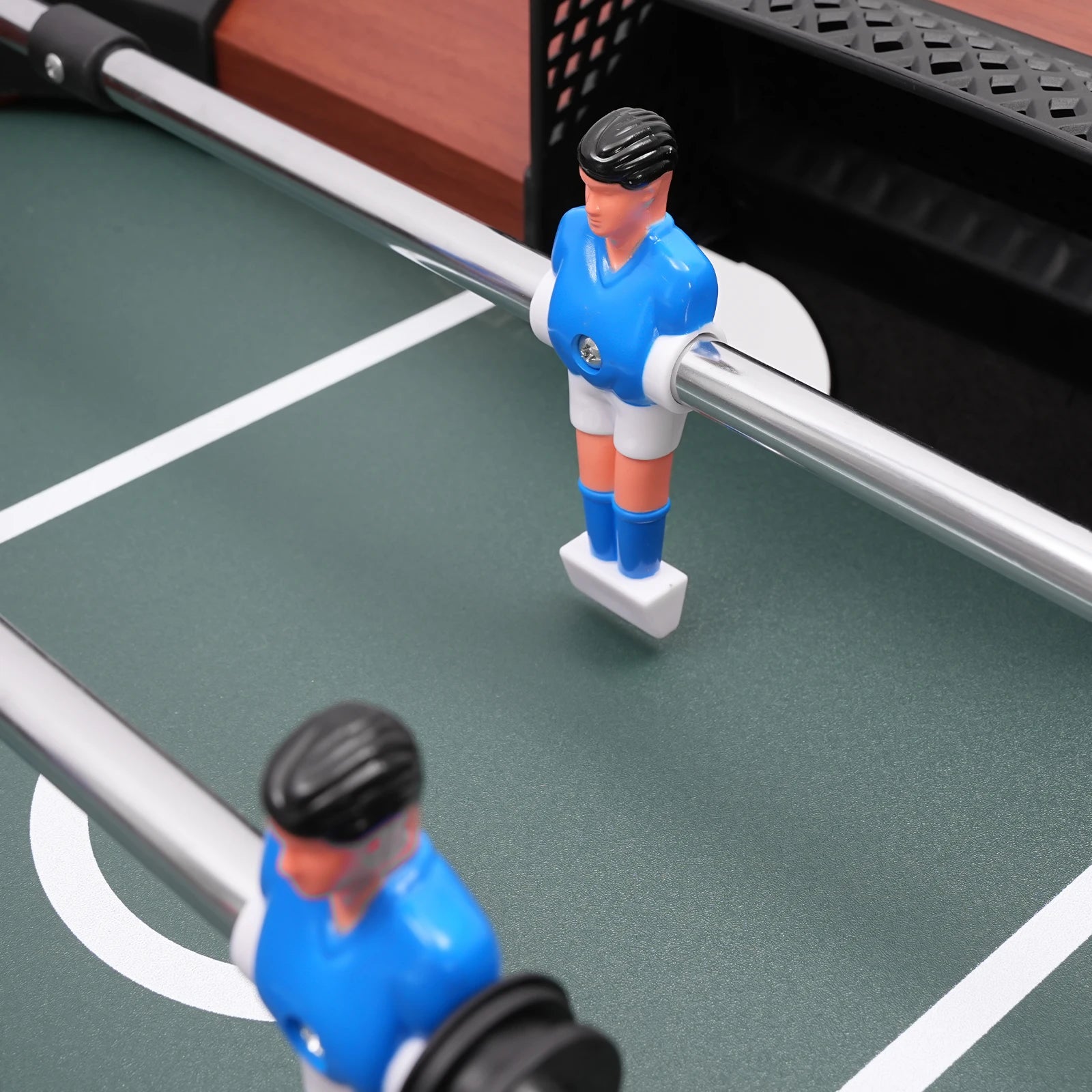 Foosball Table Soccer Table Game 8 Rods Tabletop Football Game 47x24in Indoor Entertainment for Kids Adults Home Game Room