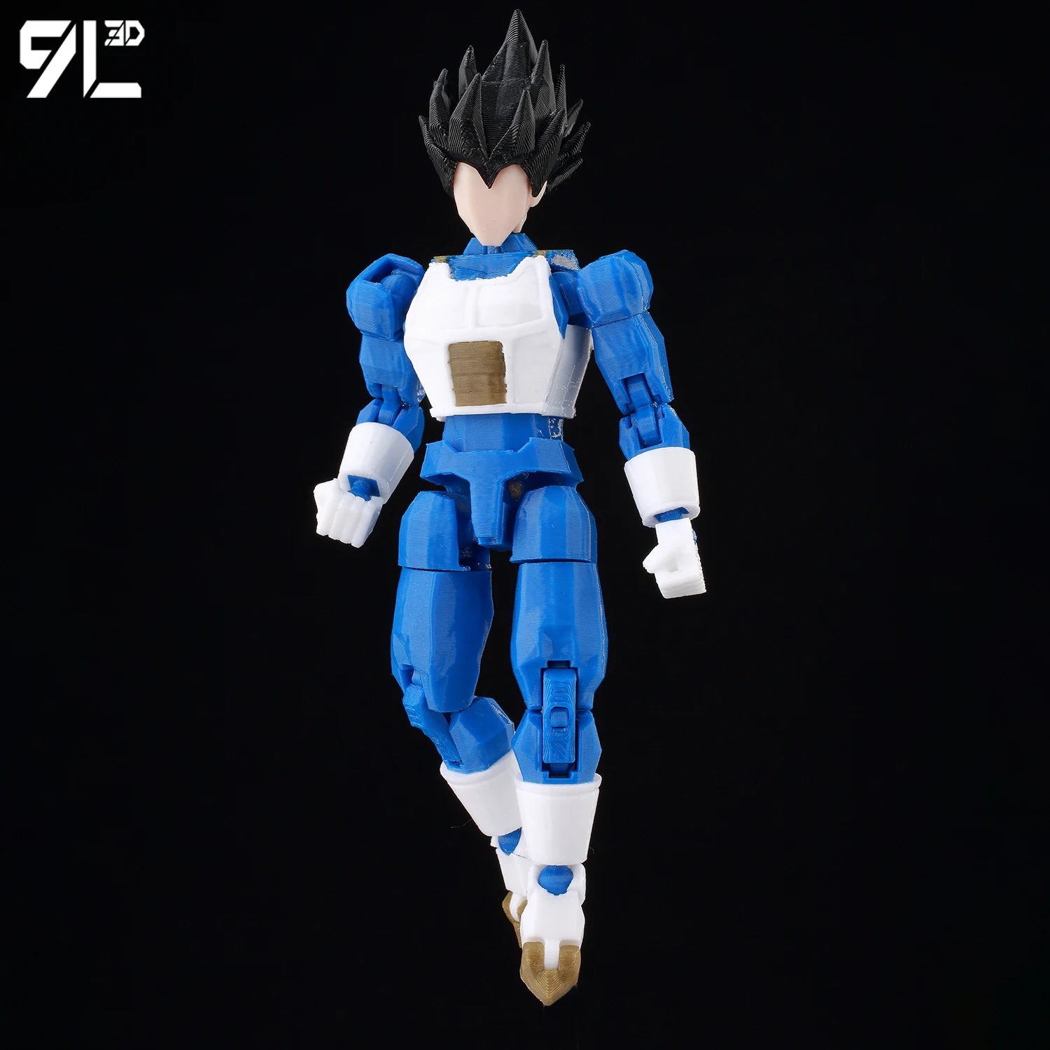 9L3D Printed Dragon Ball Son Goku Vegeta Beerus Frieza Anime Lucky13 Dummy13 Titan13 Action Figures Multi-Jointed Movable Toys