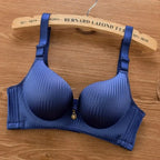 8CM Thick Padded Push Up Bra for Small Chest Seamless Wireless Comfort T-Shirt Bra Natural Lingerie with Adjustable Straps