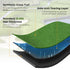 Golf Practice Mat with Artificial Grass, 5 x 4 Feet Indoor Outdoor Hitting Pad with Rubber Tees & Alignment Rods, Golf Mat