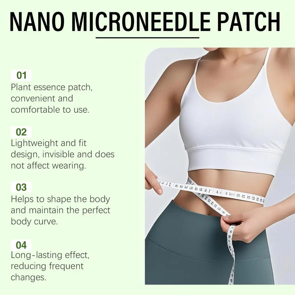 1-5X 10-in-1 Berberine x NAD+ Weight Management Assistance Patch Easy To Use Body Weight Loss Sticker Body Care Patch