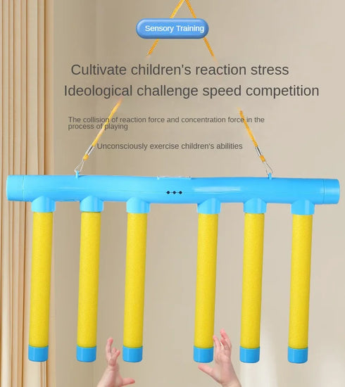 Fun Challenge Falling Sticks Game Set for Training Reaction Ability Educational Activity Parent-child Interaction Party Game Toy