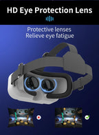 Shinecon Viar Virtual Reality VR Glasses Headset 3D Device Helmet Goggles Lenses For Smartphone Smart Phone Game Cell Mobile Set