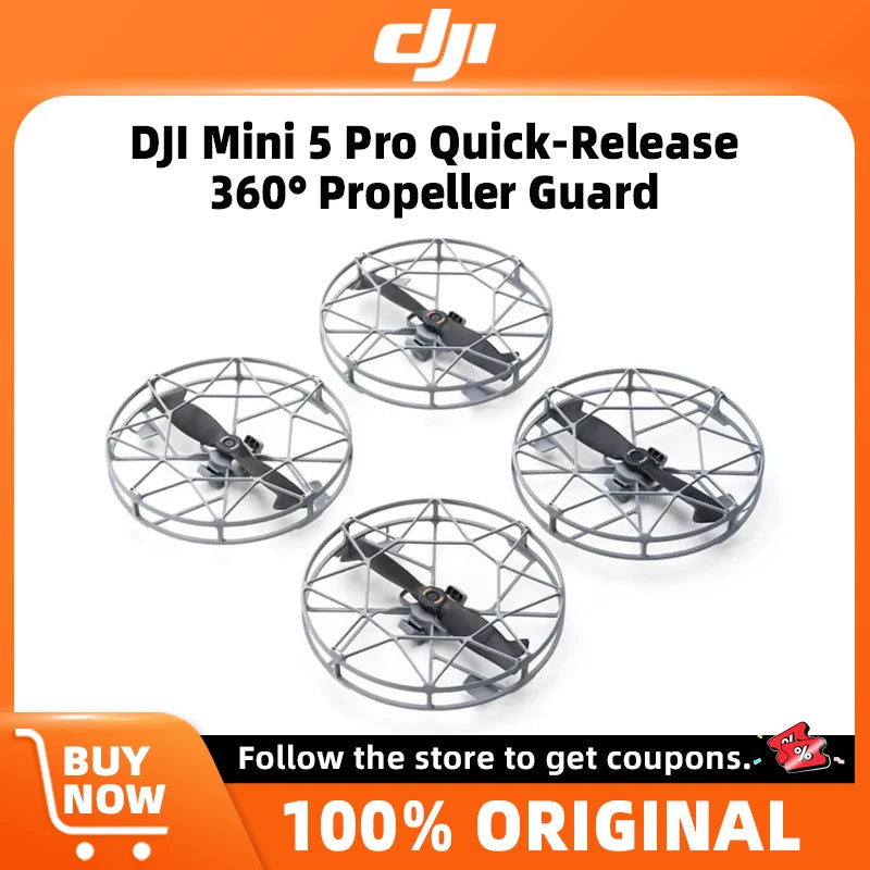 DJI Mini 5 Pro Propeller Guard (Integrated Propellers) Features a snap-on design for easy setup Original in Stock Main image