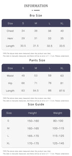 2 Piece Yoga Clothes Women's Tracksuit Athletic Wear Pilates Fitness Suit Gym Workout Push Up Clothes Sports Bra Leggings Suit