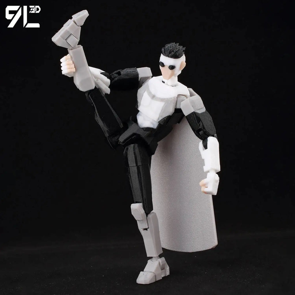 9L3D Lucky 13 Invincible Boy Conquer Omni Action Figure 3D Printed Anime Model Multi-Jointed Poseable Collectible Toy Gift Fan