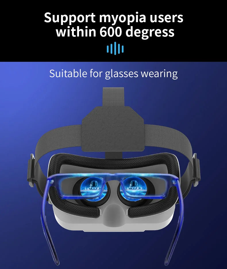 Shinecon VR Glasses 3D Headset Virtual Reality Device Helmet Goggles Lenses Mobile Smartphone Smart Phone Cell Realidade Viar VR