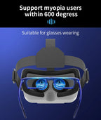 Shinecon VR Glasses 3D Headset Virtual Reality Device Helmet Goggles Lenses Mobile Smartphone Smart Phone Cell Realidade Viar VR