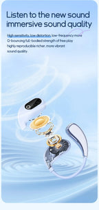 Real Time Translation Headphones 144 Languages Translator Earphones Wireless Bluetooth 5.4 Headsets for Business Office Travel