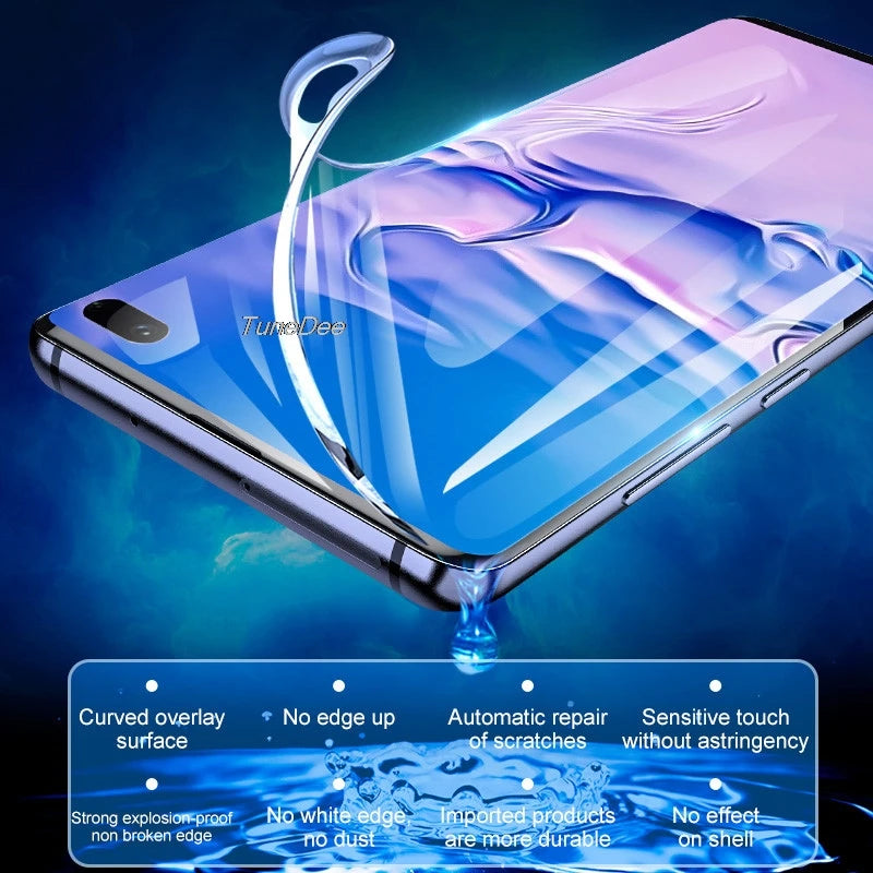 5Pcs Hydrogel Film For Samsung A57 A56 A55 A54 A53 A52 A37 A36 A35 A34 A33 A26 A25 A17 A16 A15 A14 A13 A07 A06 Screen Protectors