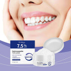 Oral Care Deep Cleaning Whitening Tooth Powder with 7.5% Hydroxyapatite - Remineralizing Cool Mint Enamel Repair Fresh Breath