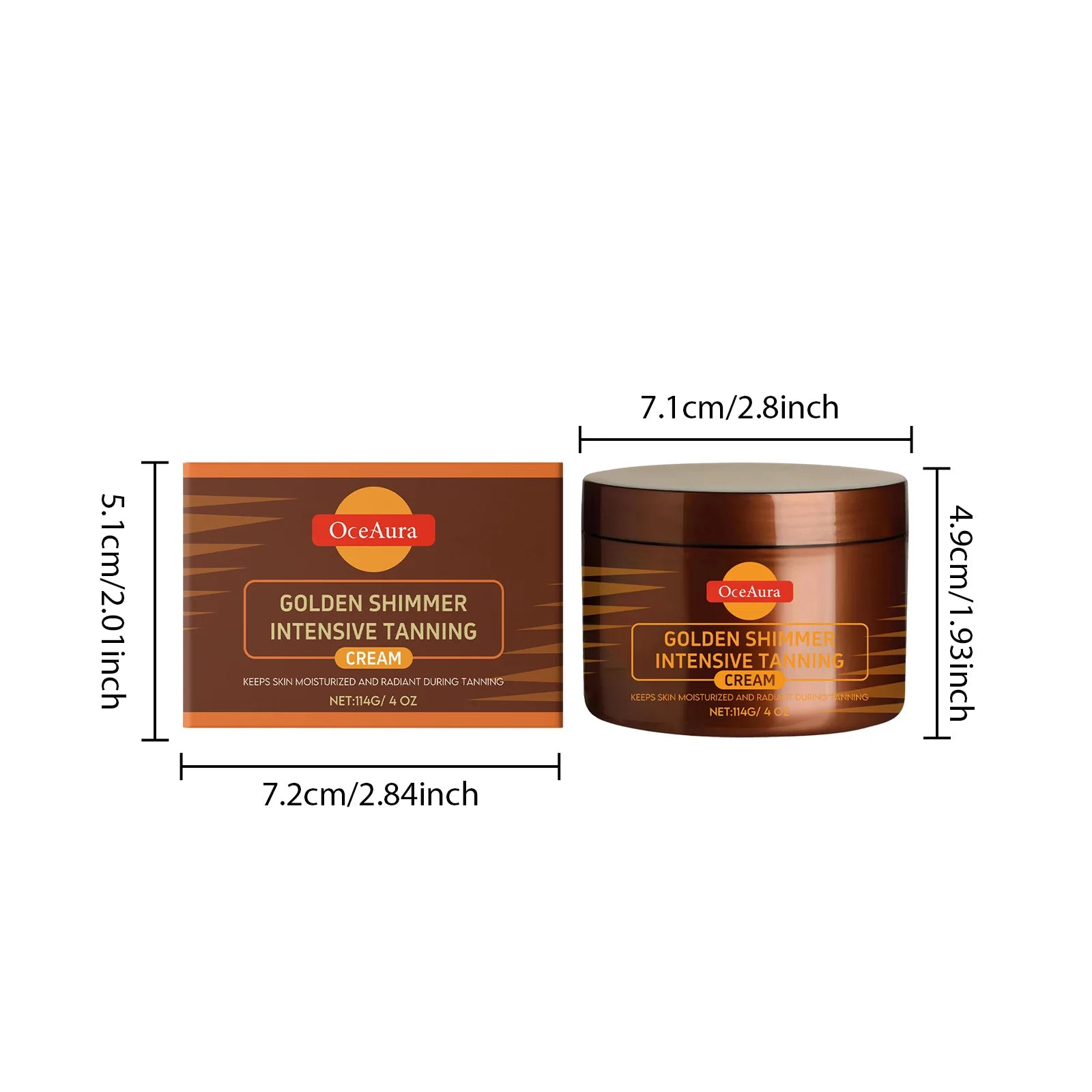 114g Tanning Accelerator Gel Lasting Self Solarium Sunless Tanner Body Face Glow Bronzer Nourishing Skin Tanning Boosting Cream