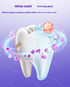 Teeth Whitening Strips Cleaning Dental Yellow Plaque Stains Removal Bleacher Restore Bright Tooth Oral Hygiene Care Stickers Gel