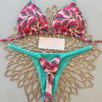 New Bikini Women Swimsuit Beach Vacation Swimwear Leopard Printed Sexy Bikini Set Beachwear Swimsuit Thong Bathing Suit Biquinis