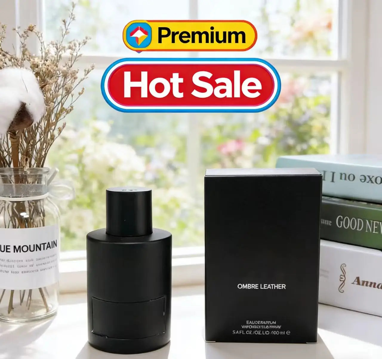 Hot Brand Best Selling 100ml TF Perfume Eau Ombre Leather For Men And Women, Indoor And Outdoor Use Long-lasting Good Scent
