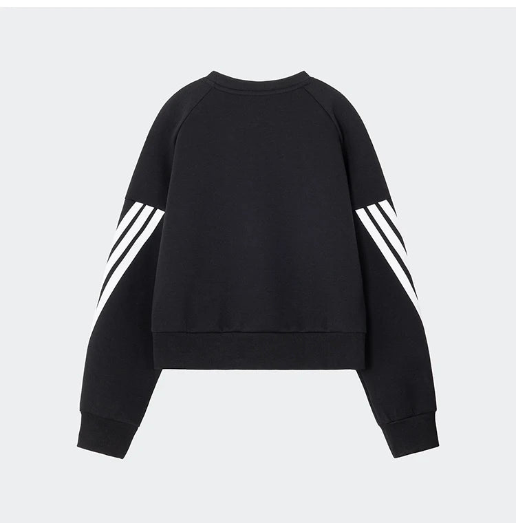 Adidas Authentic Simple Big Kids Loose Long-Sleeve Round Neck Sports Sweatshirt KC1564