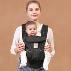 Egobaby Omni Breeze Baby Carrier All Carry Positions Breathable Mesh with Enhanced Lumbar Support & Airflow (7-45 Lb)