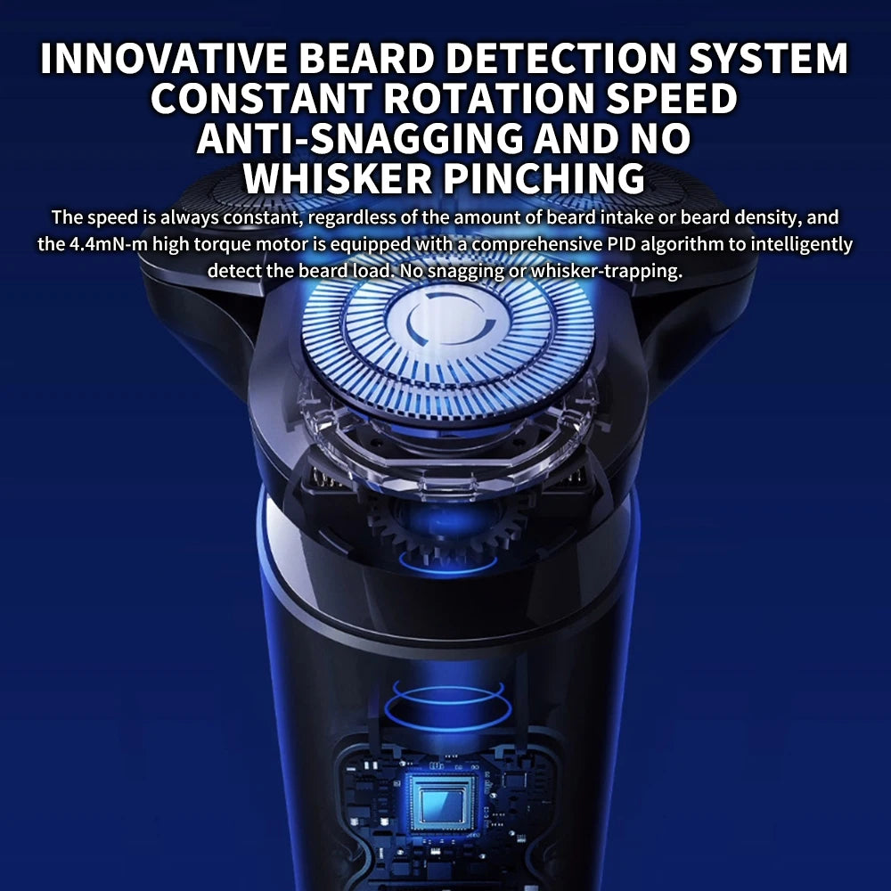 New MIJIA Electric Shaver S700 Portable Flex Razor 3 Head Shaving IPX7 Waterproof Washable Beard Trimmer Trimer Cutter 30 day Secondary image