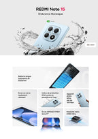 Xiaomi Redmi Note 15 4G, NFC, MediaTek Helio G100-Ultra, 6.77 inches, 120 Hz, 108 MP Camera, 6,000 mAh Battery, IP64