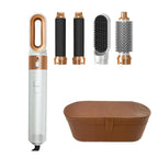 5 in 1 Hair Dryer Hot Comb Set Professional Curling Iron Hair Straightener Styling Tool For Professional Hair Dryer Household