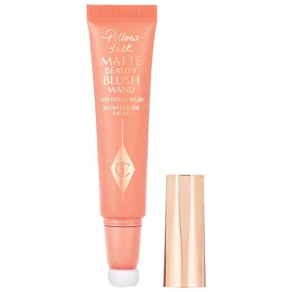 Charlotte Tilbury Lip Gloss Two Color Heart Shape Powder Blusher Highlight Spotlight Brightening Seamless Cosplay Makeup Gifts