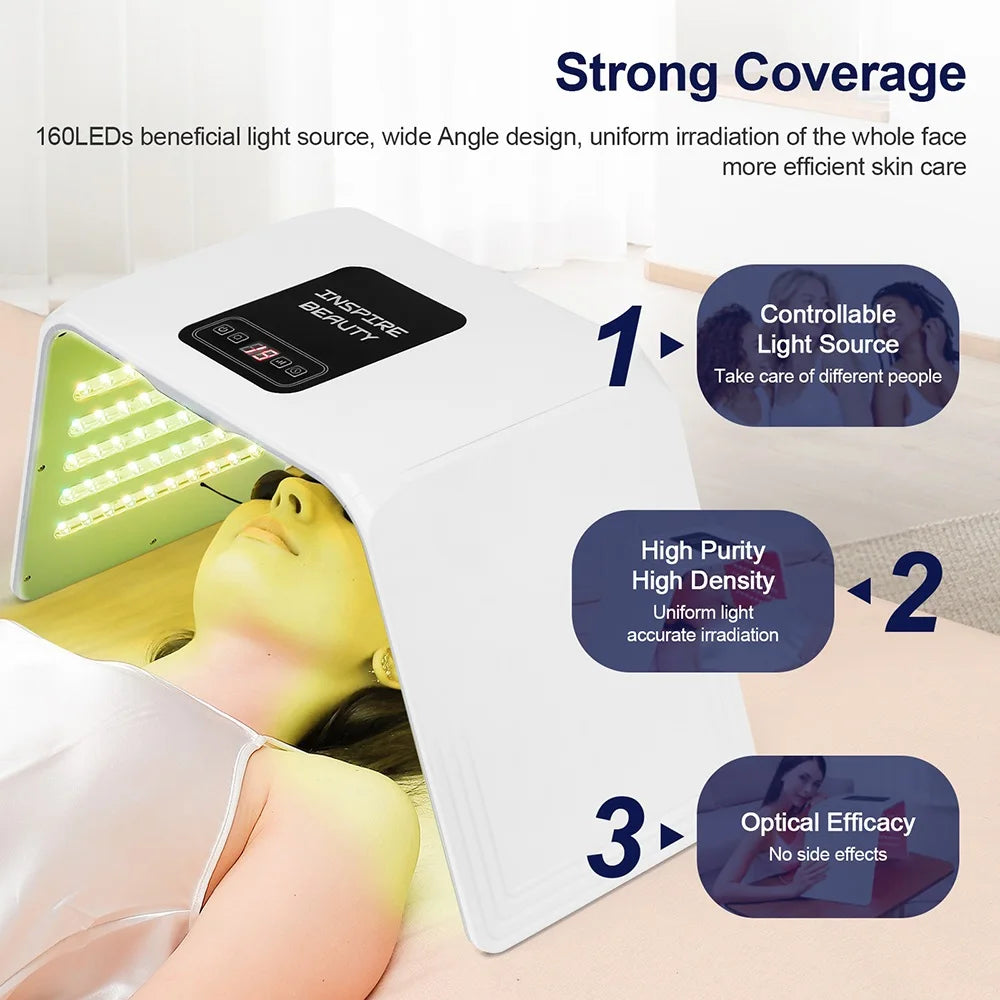 7 Colors LED Photon Machine SPA Facial Spray Device Skin Rejuvenation Light Facial Lifting Whitening Body Beauty Machines