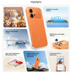 HONOR 600 5G,EU Version, 5G Smartphone, 200MP Ultra-clear Night Camera, OIS,6400mAh Battery,IP68 IP69 IP69K, 8000nits Ultra Bright Display,Dual Card