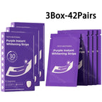 Teeth Whitening Strips Cleaning Dental Yellow Plaque Stains Removal Bleacher Restore Bright Tooth Oral Hygiene Care Stickers Gel